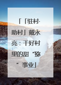 「驻村·助村」戴永亮：干好村里的甜“猕”事业