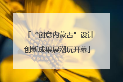 “创意内蒙古”设计创新成果展潮玩开幕