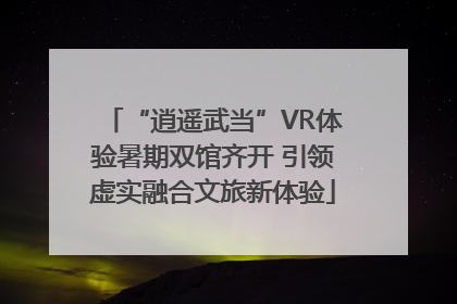 “逍遥武当”VR体验暑期双馆齐开 引领虚实融合文旅新体验