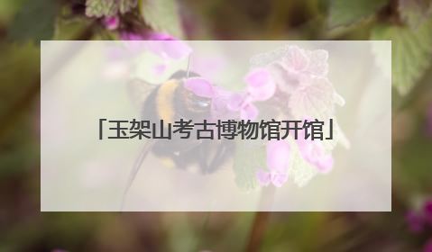 玉架山考古博物馆开馆