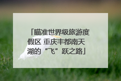 瞄准世界级旅游度假区 重庆丰都南天湖的“飞”跃之路
