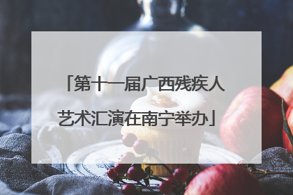 第十一届广西残疾人艺术汇演在南宁举办