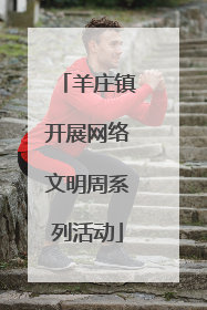 羊庄镇开展网络文明周系列活动