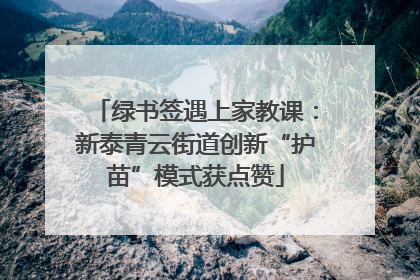 绿书签遇上家教课：新泰青云街道创新“护苗”模式获点赞