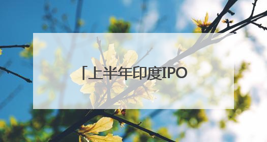 上半年印度IPO市场失速，下半年能否重拾动力？