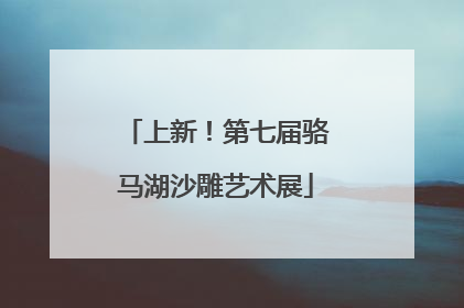 上新！第七届骆马湖沙雕艺术展