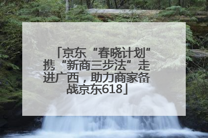 京东“春晓计划”携“新商三步法”走进广西，助力商家备战京东618