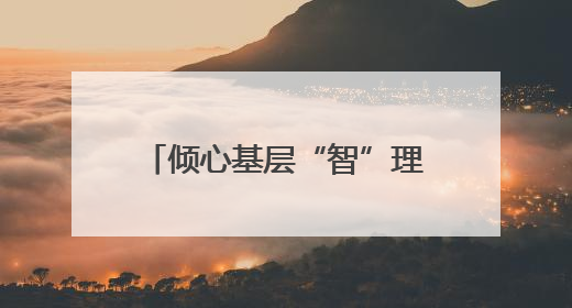 倾心基层“智”理 托起社区幸福——记全省先进工作者、新区文曲中心社区党委书记董世弘