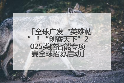 全球广发“英雄帖”！“创客天下”2025类脑智能专项赛全球招募启动