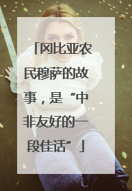 冈比亚农民穆萨的故事，是“中非友好的一段佳话”