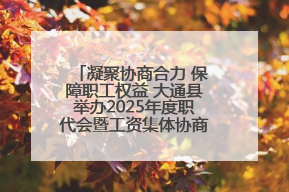 凝聚协商合力 保障职工权益 大通县举办2025年度职代会暨工资集体协商现场观摩交流活动