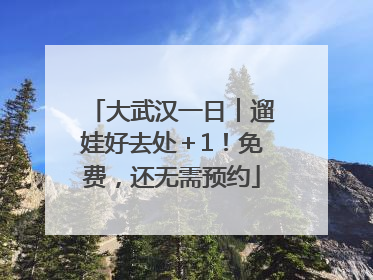 大武汉一日︱遛娃好去处＋1！免费，还无需预约