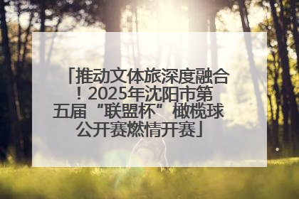 推动文体旅深度融合！2025年沈阳市第五届“联盟杯”橄榄球公开赛燃情开赛