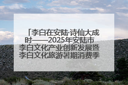 李白在安陆·诗仙大成时——2025年安陆市李白文化产业创新发展暨李白文化旅游暑期消费季活动在武汉启幕