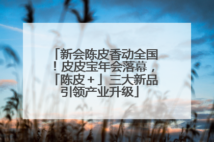 新会陈皮香动全国！皮皮宝年会落幕，「陈皮＋」三大新品引领产业升级