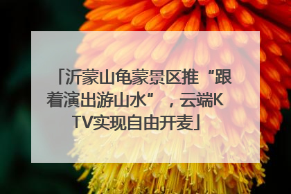 沂蒙山龟蒙景区推“跟着演出游山水”，云端KTV实现自由开麦