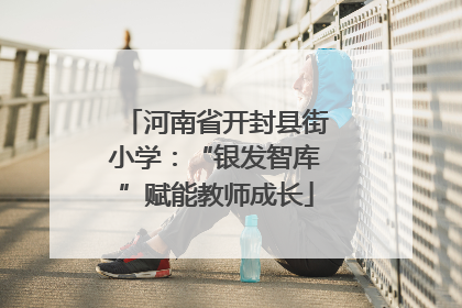 河南省开封县街小学：“银发智库”赋能教师成长