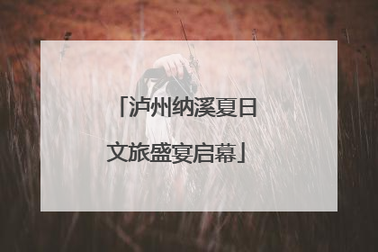泸州纳溪夏日文旅盛宴启幕