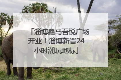 淄博鑫马吾悦广场开业！淄博新晋24小时潮玩地标