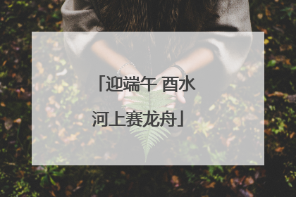 迎端午 酉水河上赛龙舟
