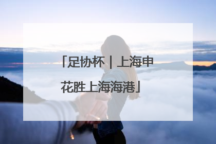 足协杯｜上海申花胜上海海港