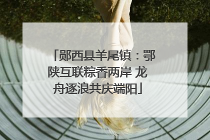 郧西县羊尾镇：鄂陕互联粽香两岸 龙舟逐浪共庆端阳