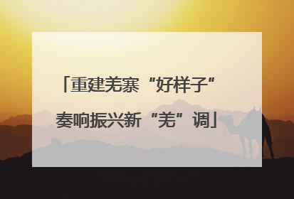 重建羌寨“好样子” 奏响振兴新“羌”调