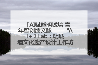 AI赋能明城墙 青年智创续文脉——“AI+D Lab：明城墙文化遗产设计工作坊”在南京开营